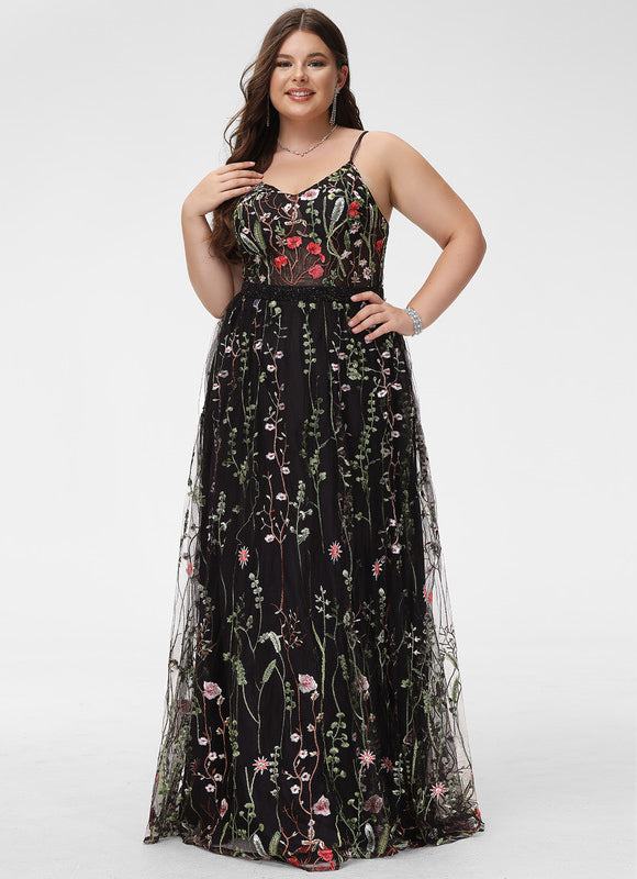 Robe Dentelle Florale Ethnique - gallery 4