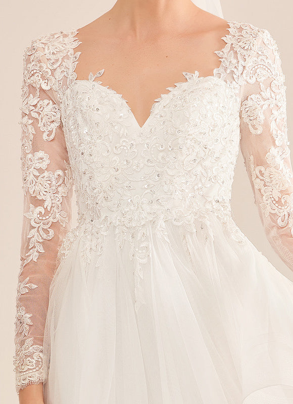 Robe Dentelle Nuptiale Aérienne - gallery 1