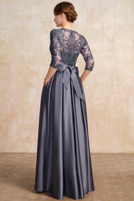 Robe Longue Dos Dentelle - gallery 3