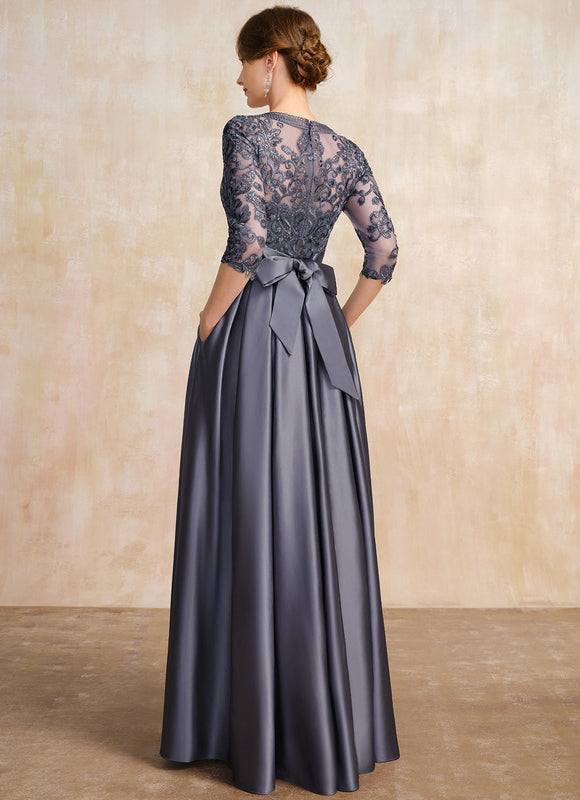 Robe Longue Dos Dentelle - gallery 3