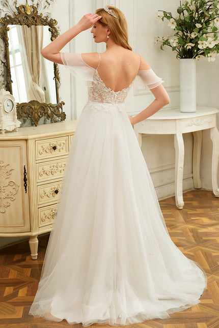 Robe Dentelle Élégance Éthérée - gallery 4