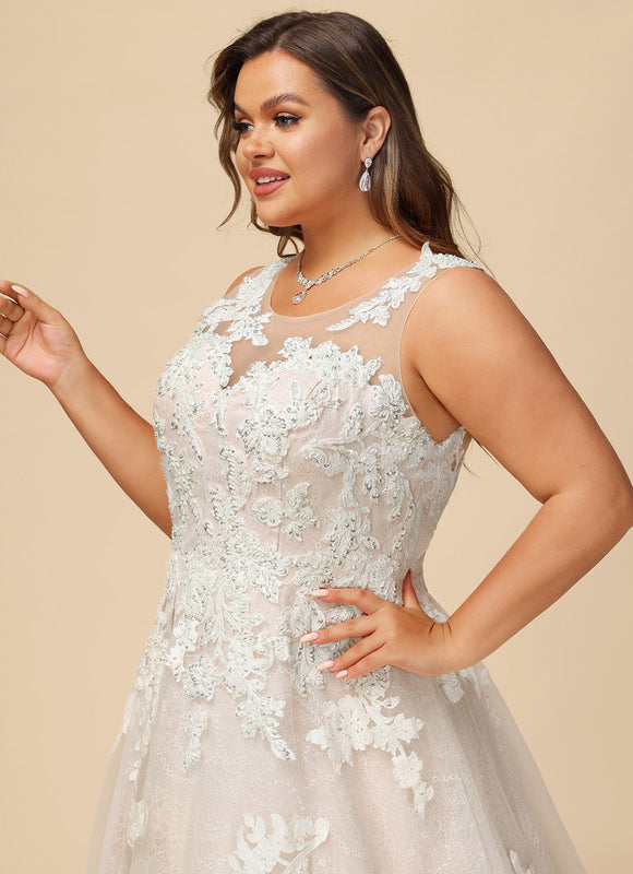 Robe Dentelle Éblouissante Florale - gallery 7