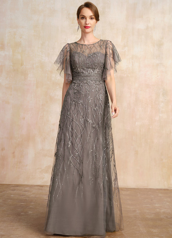 Robe Dentelle Mère Nuptiale Chic