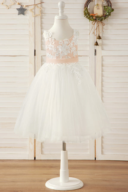 Robe Dentelle Nuptiale Enfantine - gallery 5