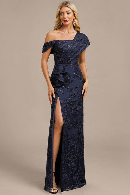 Robe Dentelle Élégante Scintillante