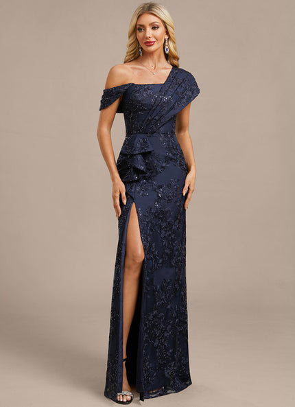 Robe Dentelle Élégante Scintillante