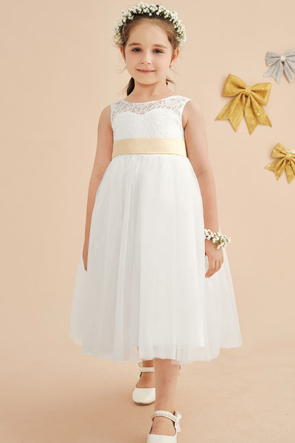 Robe Dentelle Enfant Chic - gallery 9