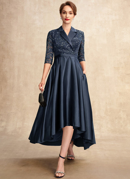 Robe Dentelle Éclat De Satin