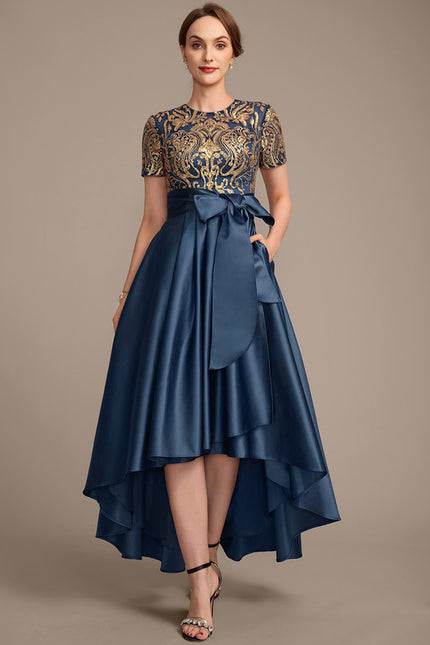 Robe Dentelle Élégante À Paillettes
