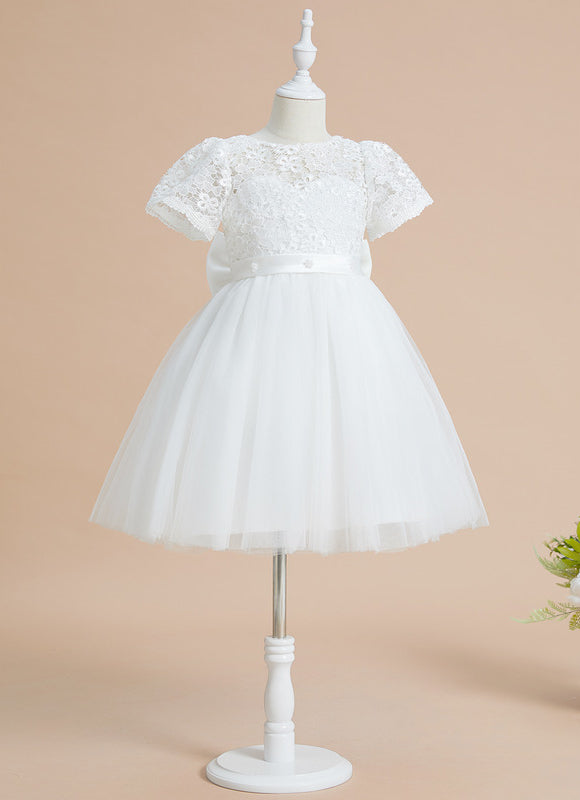 Robe Dentelle Enfant Nuptiale - gallery 3