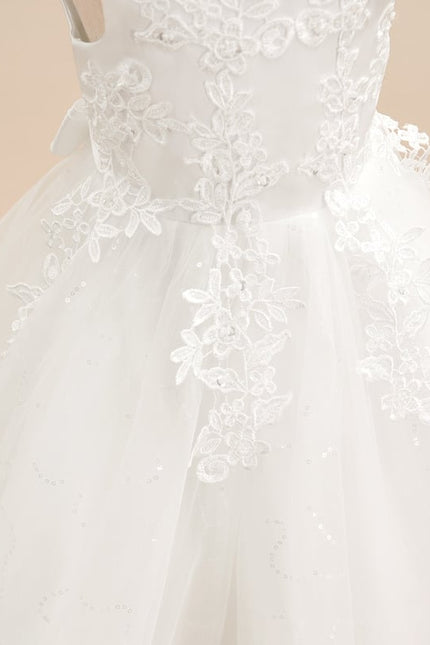 Robe Dentelle Fille Mariage Chic - gallery 8
