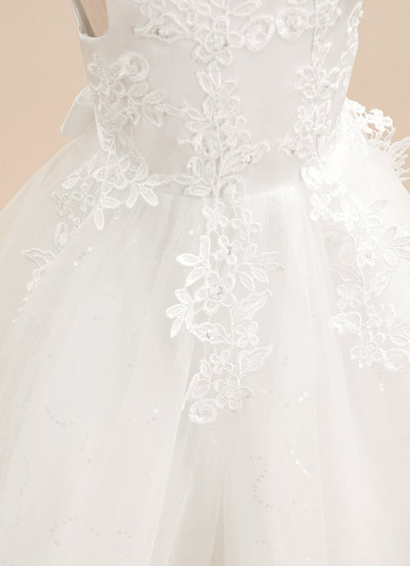 Robe Dentelle Fille Mariage Chic - gallery 8