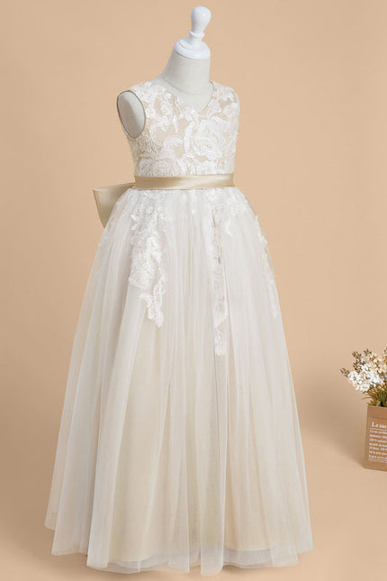 Robe Longue Bustier Dentelle - gallery 4