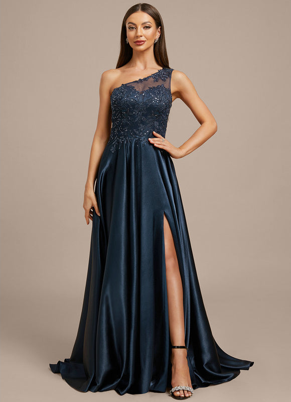 Robe De Soirée En Dentelle Classe Chic Et Glamour - gallery 4