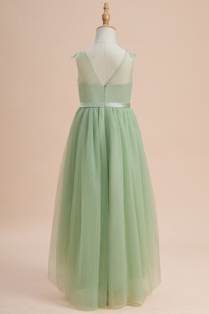 Robe Dentelle Émeraude Enchantée - gallery 3