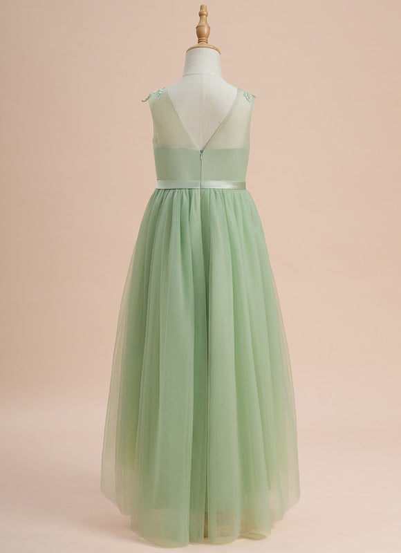 Robe Dentelle Émeraude Enchantée - gallery 3