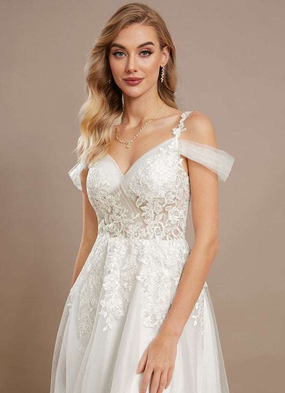 Robe Dentelle Princesse Éthérée - gallery 4