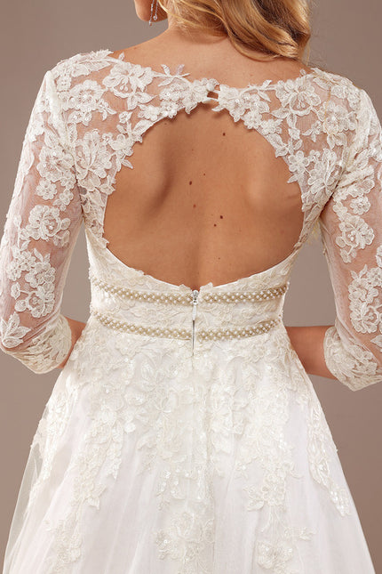 Robe Dentelle Élégance Tulle Dentelle - gallery 1