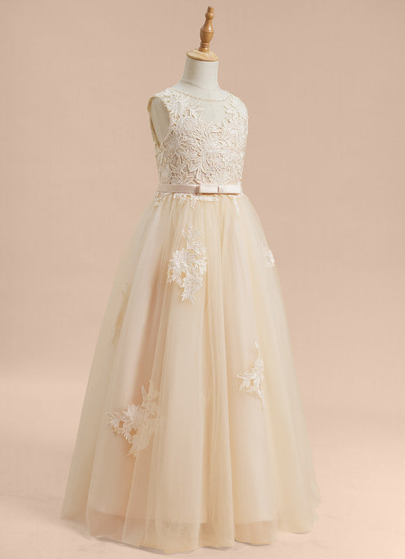 Robe Dentelle Enchantée Beigée - gallery 7