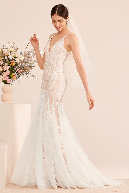Robe De Mariee Voile Dentelle - gallery 3