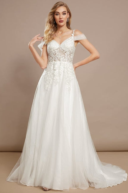 Robe Dentelle Princesse Éthérée - gallery 2