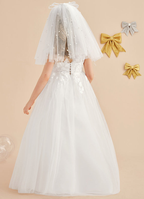 Robe Dentelle Éclat Floral Éthéré - gallery 3