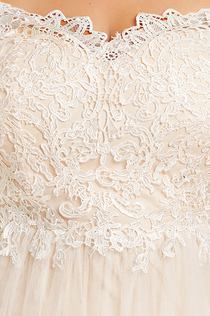 Robe Dentelle Nuptiale Élégante - gallery 1