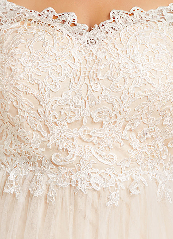 Robe Dentelle Nuptiale Élégante - gallery 1