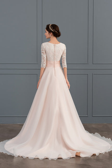 Robe Dentelle Épousée Élégante - gallery 2
