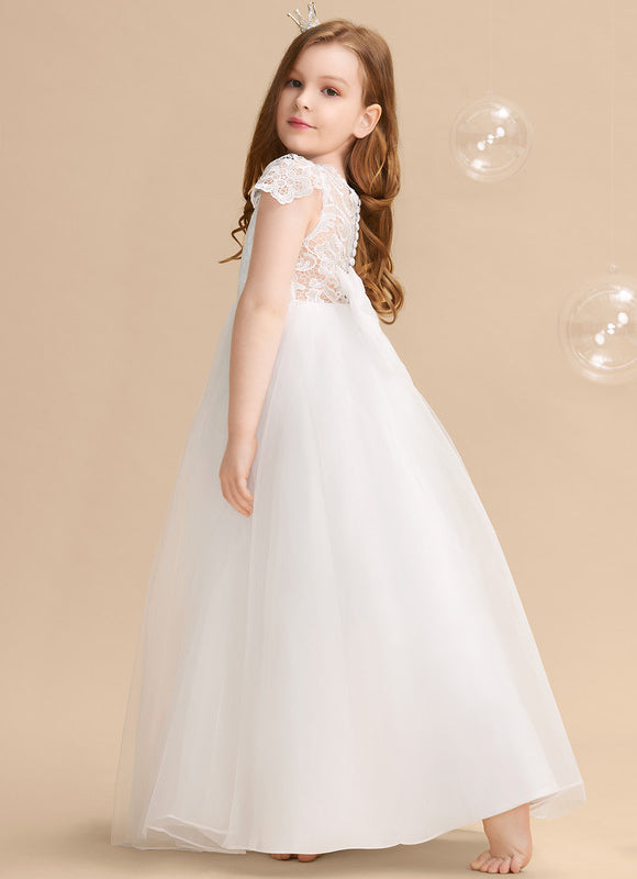 Robe Dentelle Blanche Légère - gallery 5