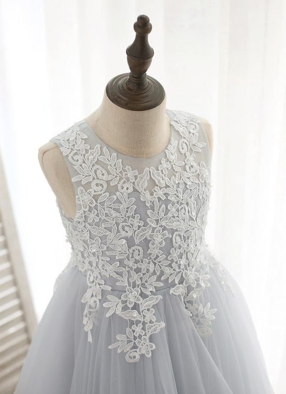 Robe Dentelle Dorée Délicate - gallery 3