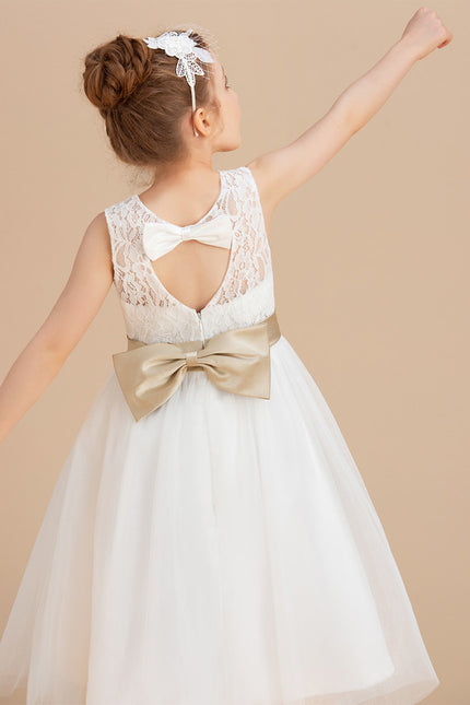Robe Dentelle Enfant Chic - gallery 1
