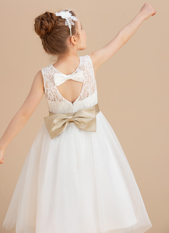 Robe Dentelle Enfant Chic - gallery 1