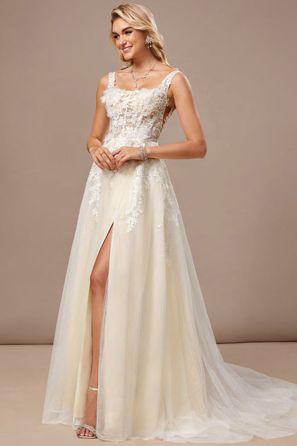 Robe Dentelle Tulle Floral - gallery 2