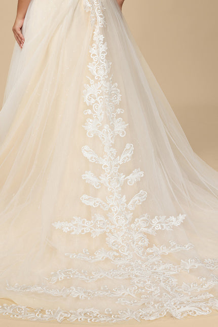 Robe Dentelle Nuptiale Délicate - gallery 7