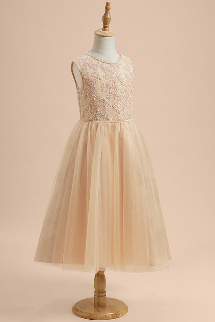 Robe Dentelle Fête Élégante - gallery 1