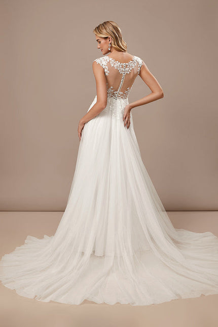 Robe Mariee Traine Dentelle - gallery 6