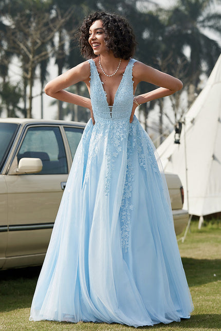 Robe Dentelle Azur Délicate - gallery 6