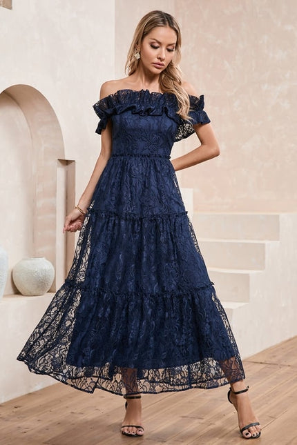 Robe Bohème Chic Dentelle - gallery 3