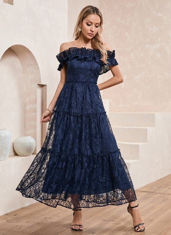 Robe Bohème Chic Dentelle - gallery 3