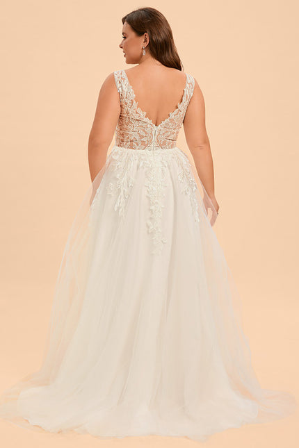 Robe Dentelle Élégance Nuptiale Tulle - gallery 8