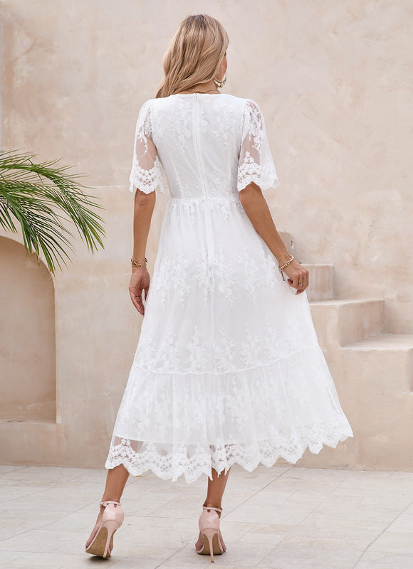 Robe Dentelle En Bas - gallery 2
