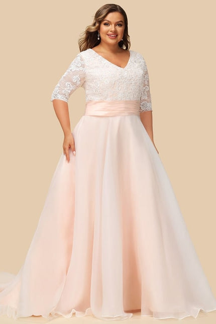 Robe Dentelle Épousée Élégante - gallery 5