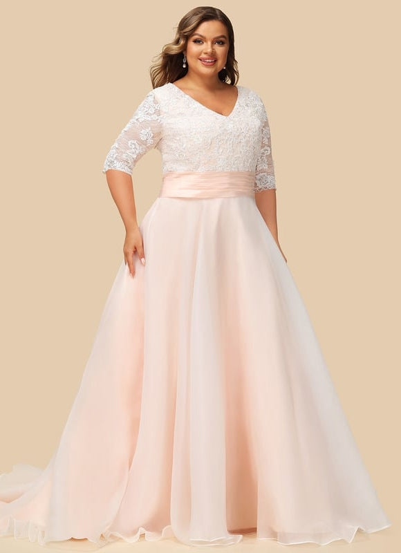 Robe Dentelle Épousée Élégante - gallery 5