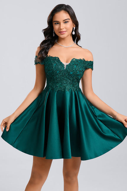 Robe Manche Dentelle