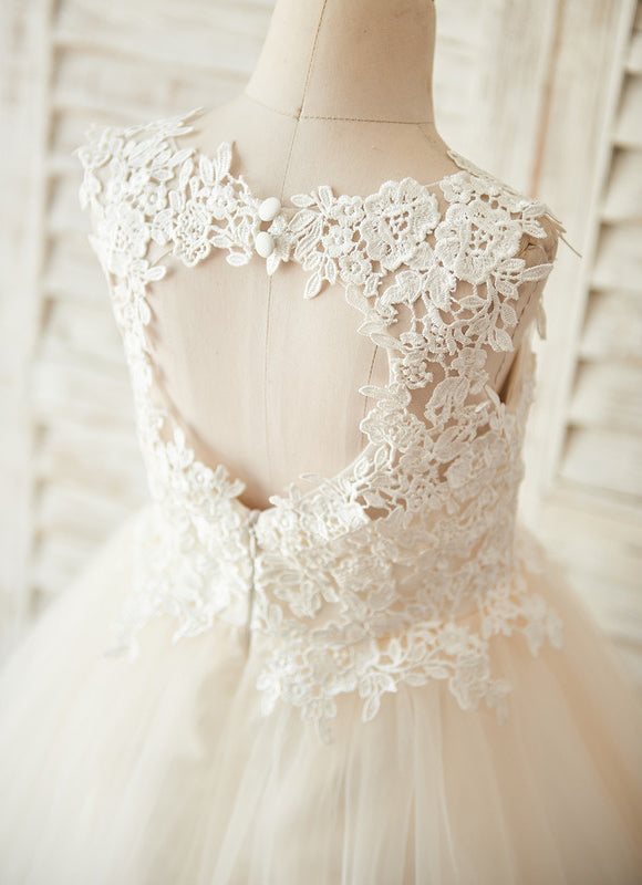 Robe Dos Nu Dentelle Blanche - gallery 2