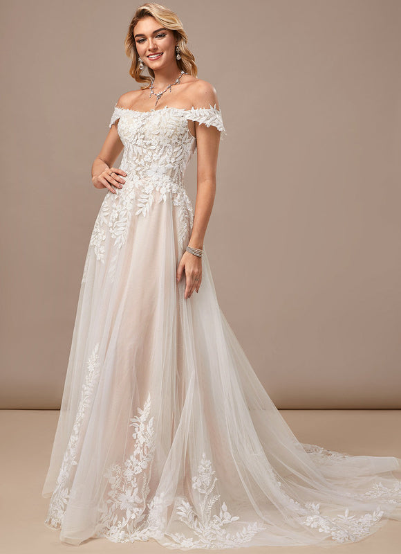 Robes Blanches Dentelle - gallery 1