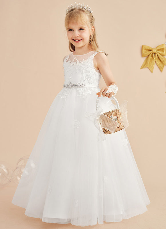 Robe Dentelle Tulle Marine Fleurie