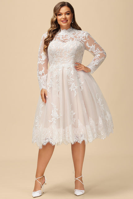 Robe Dentelle Courte Dentelle - gallery 8