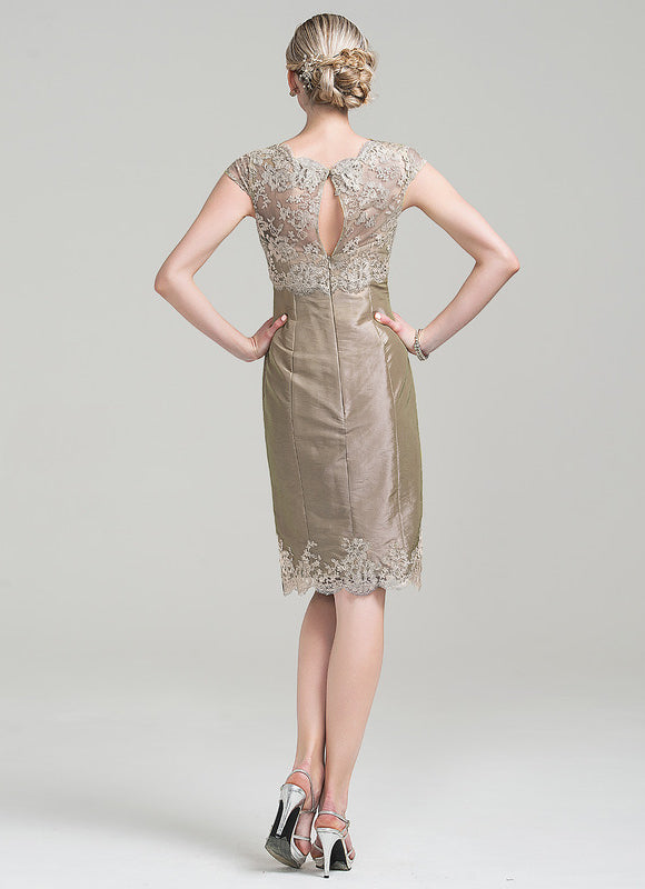 Robe Dentelle Dentelle Olive - gallery 6